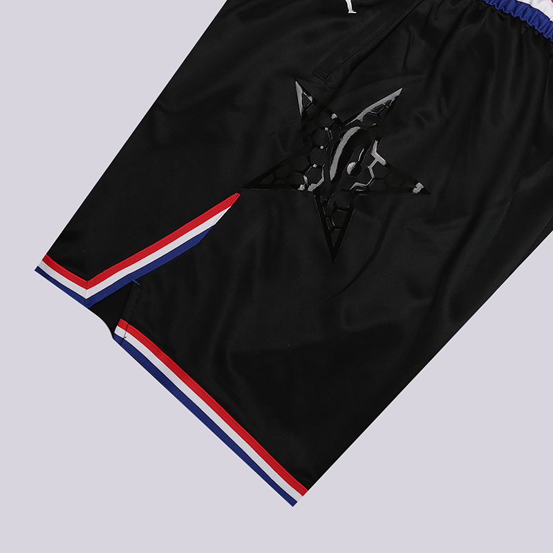 мужские черные шорты Jordan NBA All-Star Swingman Short AQ7299-010 - цена, описание, фото 2
